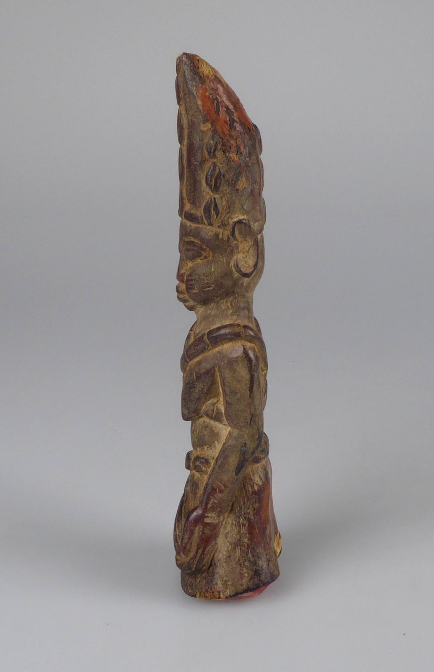 Statuette: Yoruba Holzfigur – Usato da Volketswil venduto da brockipfannenstil 3