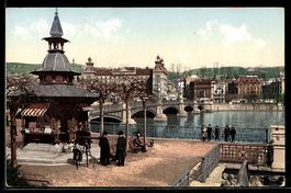 AK Zürich, Bei der Quaibrücke