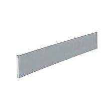neue Aluna plus Tisch-Trennwand, 1800x400, grau