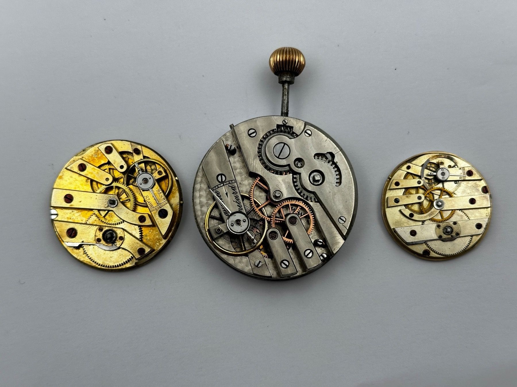 Orologi: 3 Taschenuhr Werke – Usato da Brüttisellen venduto da AlphaOmega05