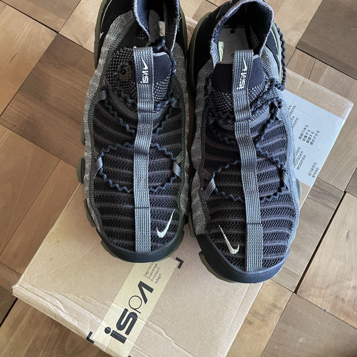Nike Chaussures hommes: Nike ISPA Link - Schwarz Medium Olive - 46 – Neuf (Voir description) à Biel/Bienne par juliebazzini 6