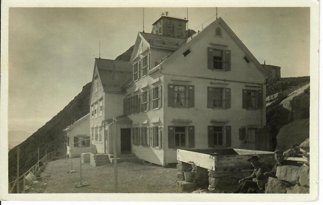 Cartoline postali: Säntis Hotel und Observatorium – Usato da Hochdorf venduto da Ziegel-16