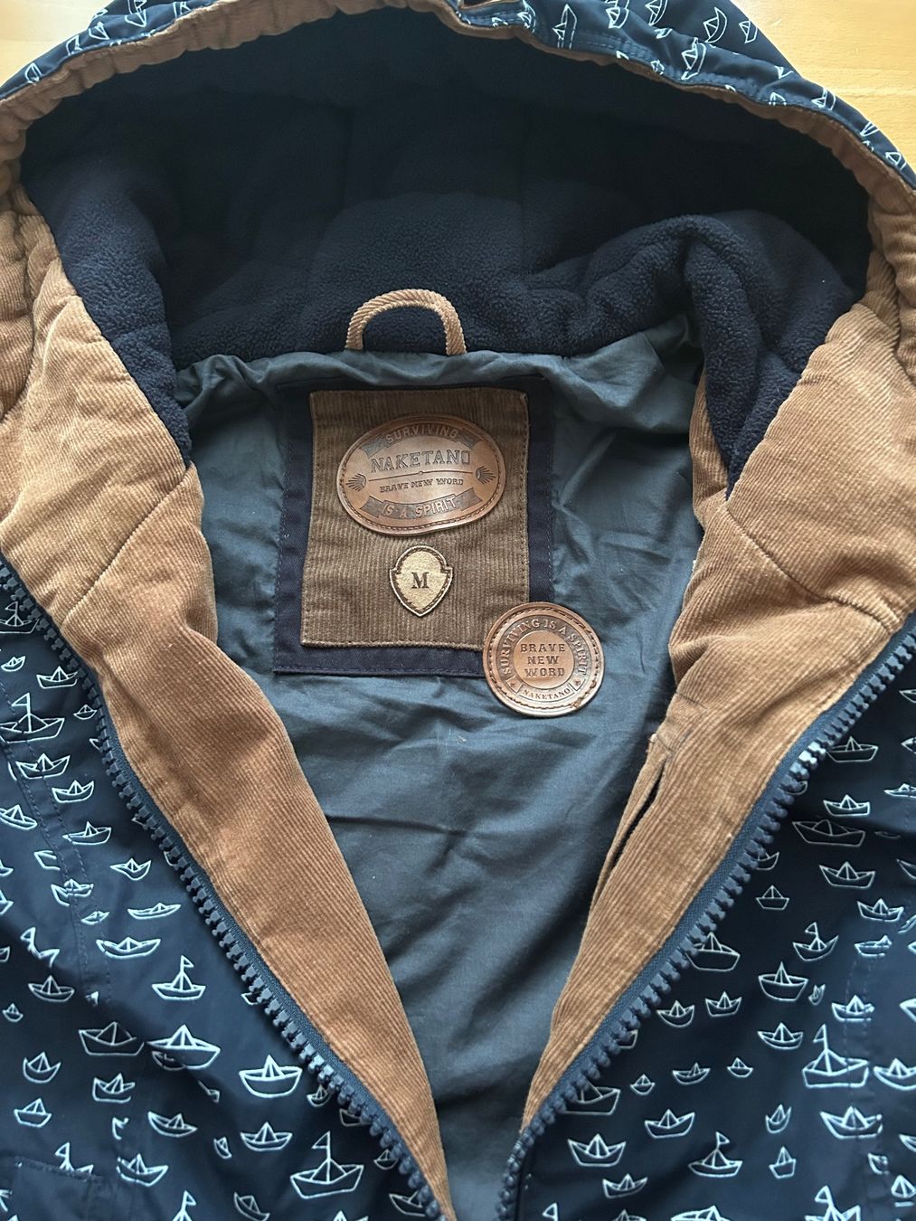 Naketano Vestes: Naketano Jacke dunkelblau Grösse M – D'occasion à Winterthur par ela_qbz6 2