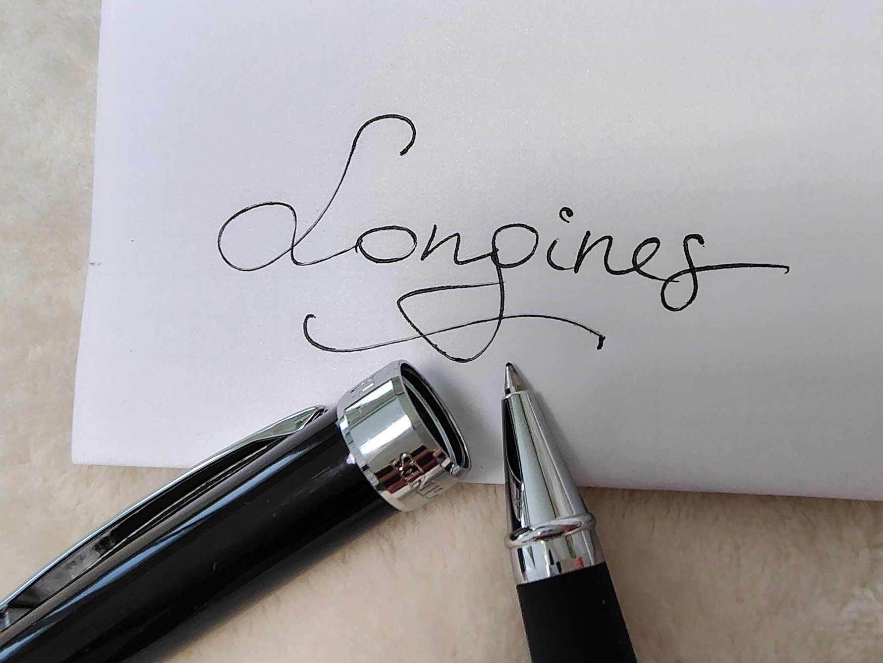Penna & Evidenziatori: Longines, stylo et bloc-notes – Nuovo (secondo la descrizione) da Péry venduto da Sodubavallon 4