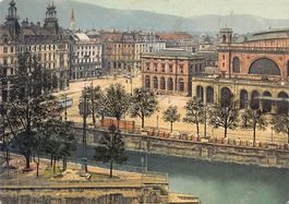 Zürich Bahnhof: Bahnhofquai (1902-1933)