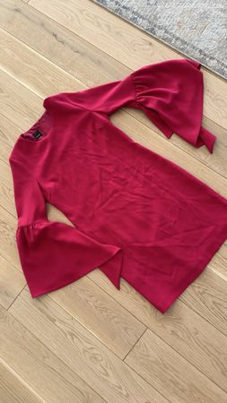 Pinko Magenta Dress - perfect for fall, size 34fr