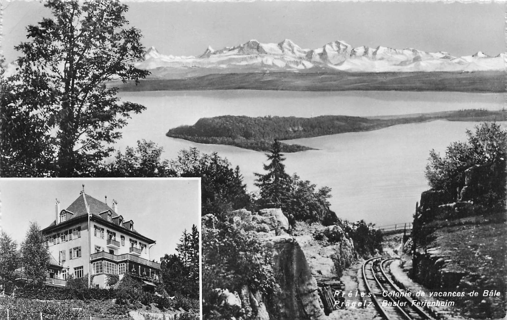 Cartoline postali: Prêles (BE) Basler Ferienheim – Usato da Biasca venduto da Blenio71