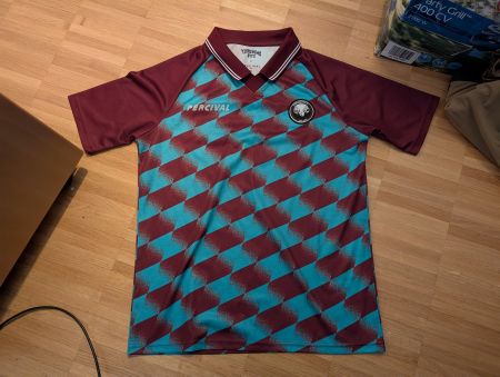 Percival x Throwing Fits Football Shirt, Gr. XS Trikot