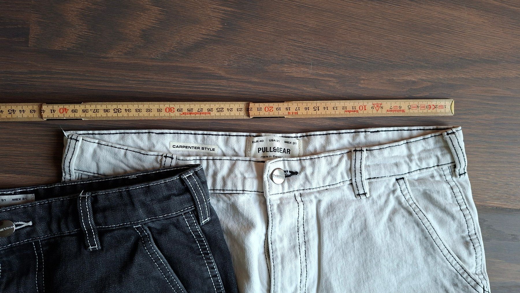Pantaloni: Hose schwarz und weiss Gr. 40 – Usato da Küssnacht am Rigi venduto da AutoVilla 4