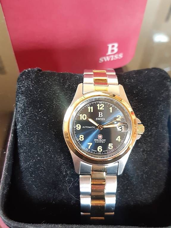 Swiss Orologi: Montre B SWISS automatique – Usato da Mézières VD venduto da joe_65kf 2