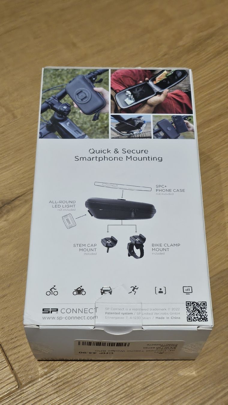 SP Connect Fahrradhalterungen: SP Connect Tasche Wedge SPC – Neu und originalverpackt aus Buchs SG von Tscherfi 1