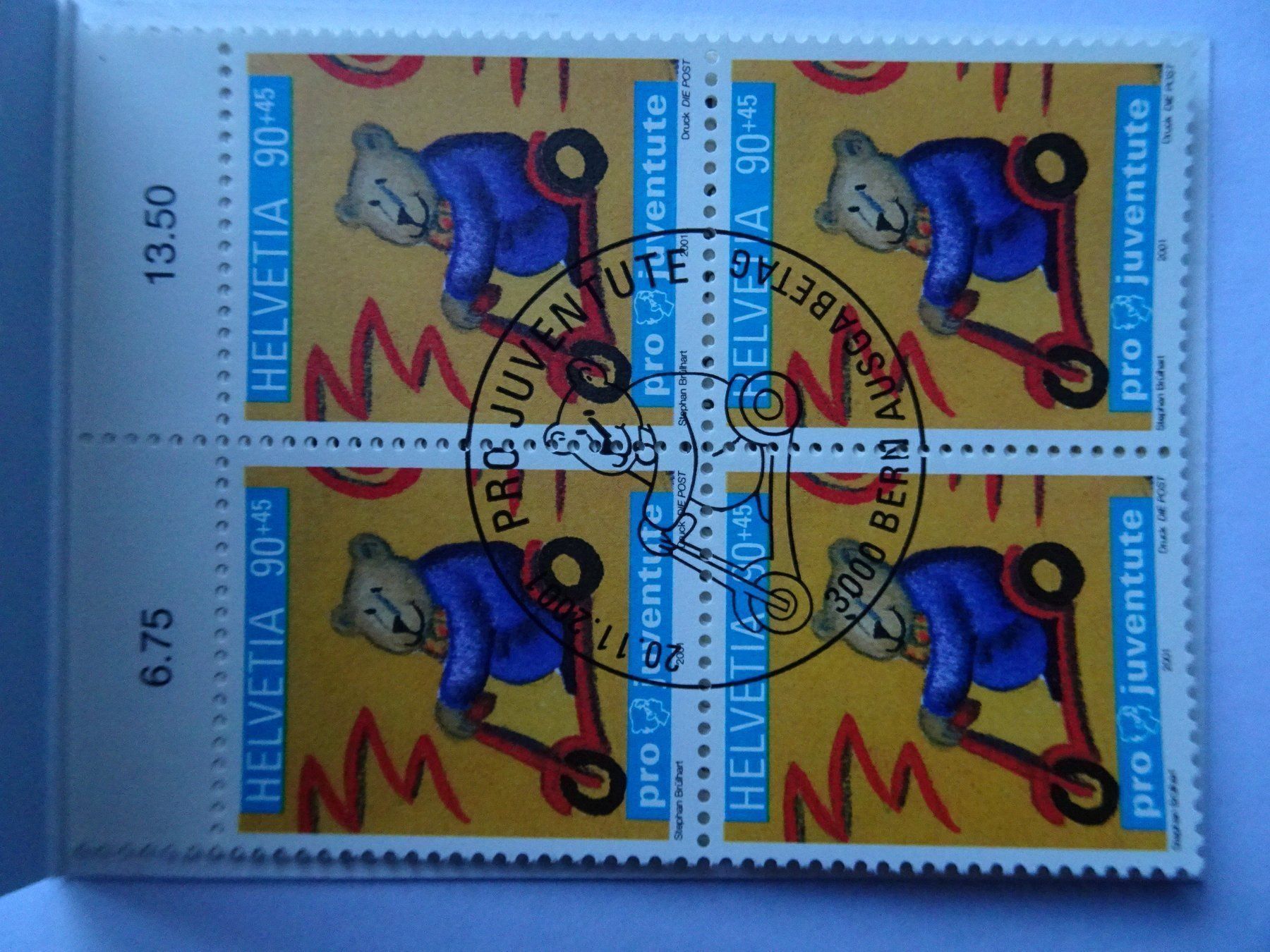 Tous les timbres: PJ 2001**und* – Neuf (Voir description) à Aadorf par Chnorli-Furz 2