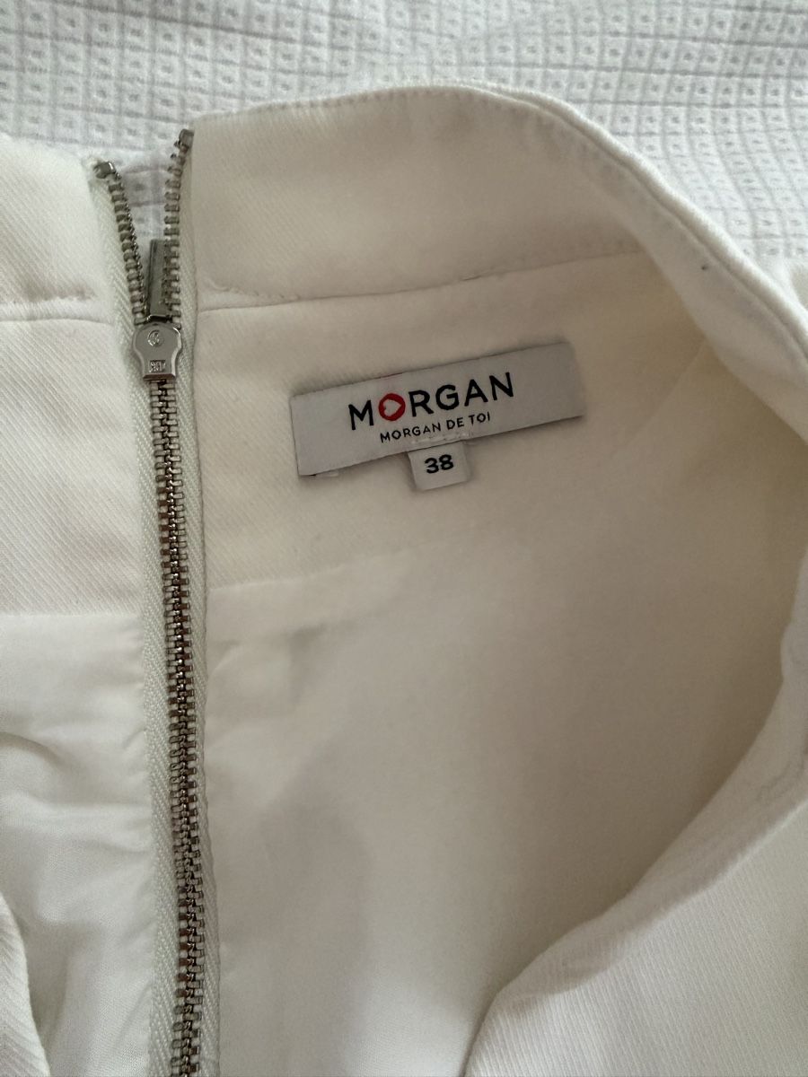 Morgan Vestiti: Morgan/White dress – Nuovo (secondo la descrizione) da Genève venduto da hai_6svf
