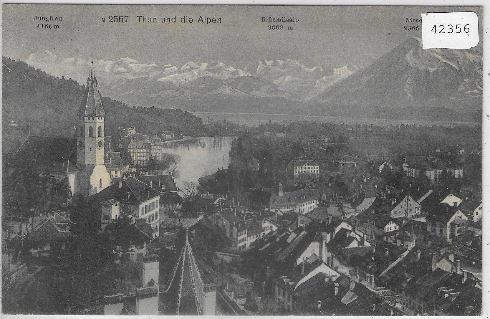 Cartoline postali: Thun und die Thun – Difettoso da Ettingen venduto da Kartenplanet