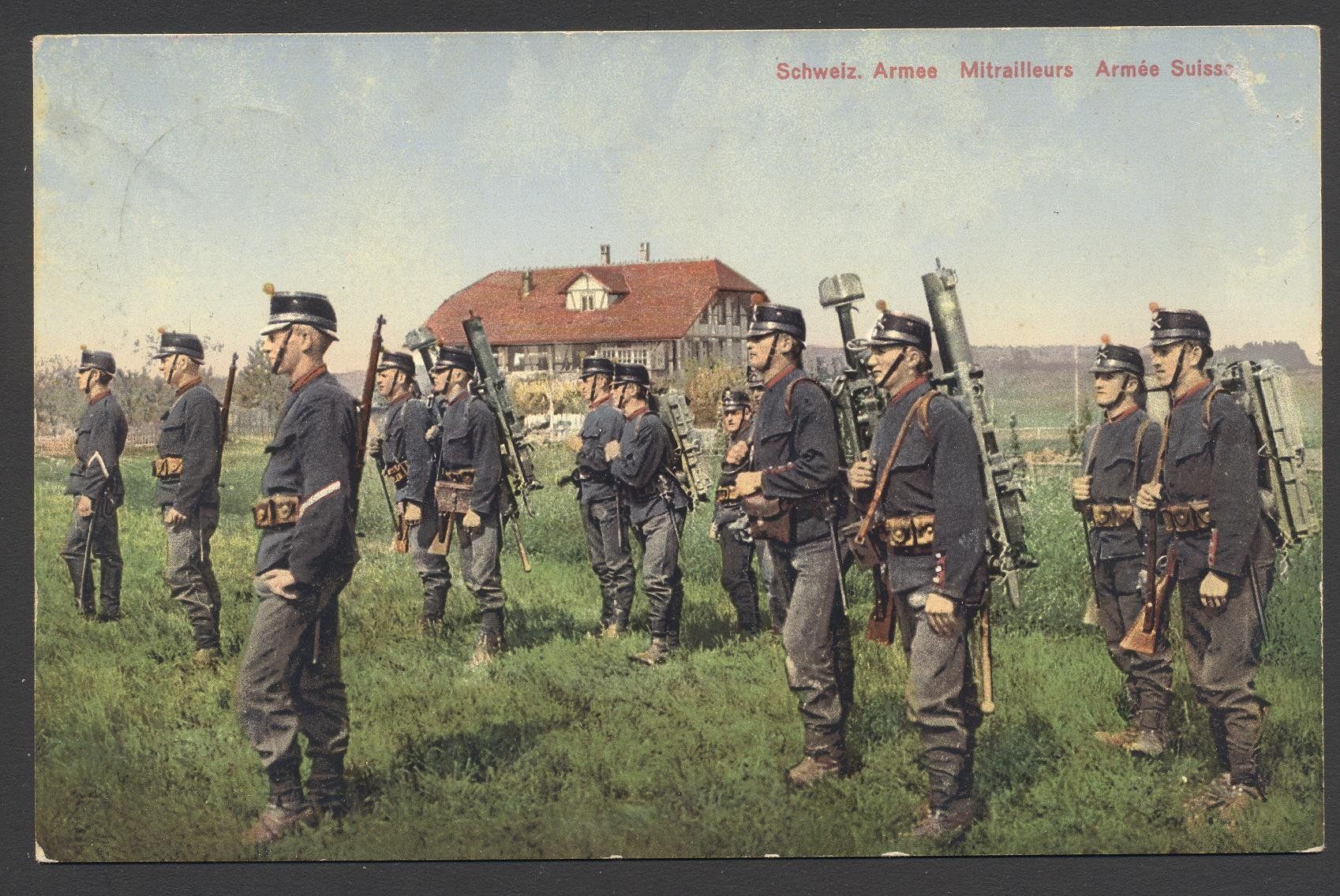 Ansichtskarten: PK Infanterie (02) – Gebraucht aus Siebnen von Fstaehli