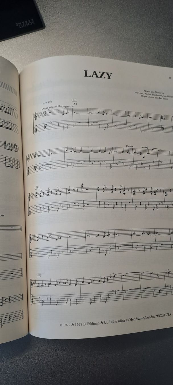 Bücher: Deep Purple guirar TAB – Gebraucht aus Bitsch von jajo79076 3