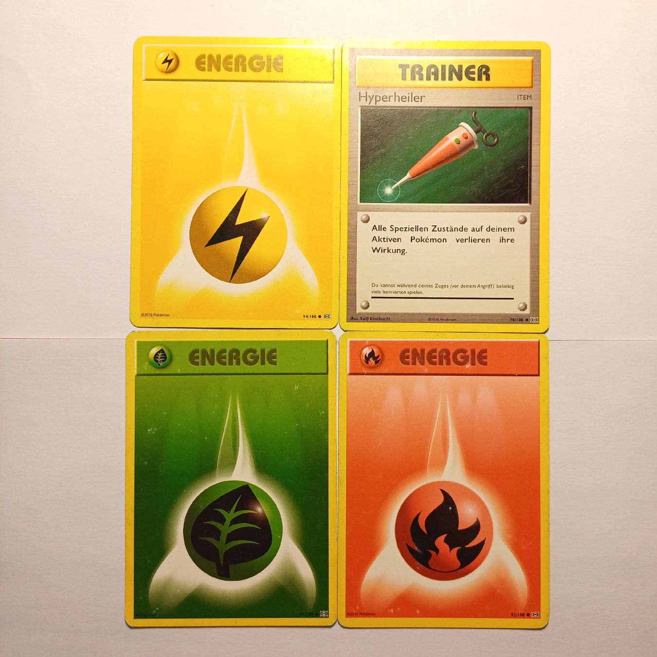 Pokémon Carte collezionabili: Pokemon Karten Set: Energie & Trainer, deutsch 2016 – Nuovo (secondo la descrizione) da Röschenz venduto da mat_w9rm