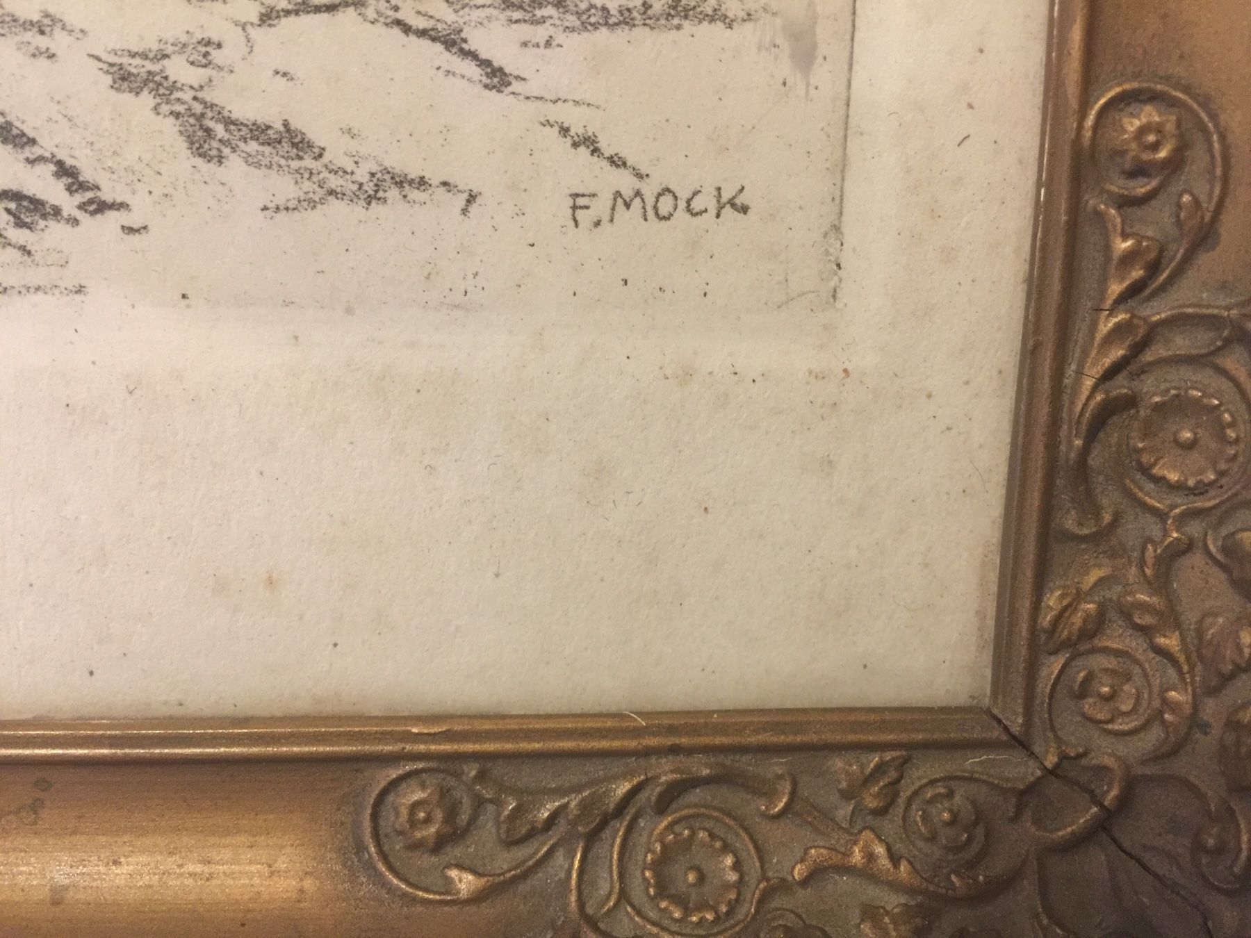 Foto & Immagini: altes Gemälde/Bild Maler F.Mock – Usato da Bolligen venduto da Astrophysiker06 4