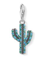 Thomas Sabo Charm Anhänger Kaktee Silber Türkis Grün neu