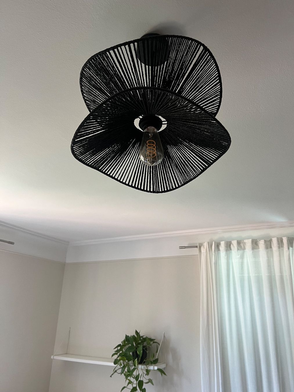 Lampadari & plafoniere: Pendelleuchte Deckenleuchte Schwarz Hängelampe – Usato da Schaffhausen venduto da vandemonian 4