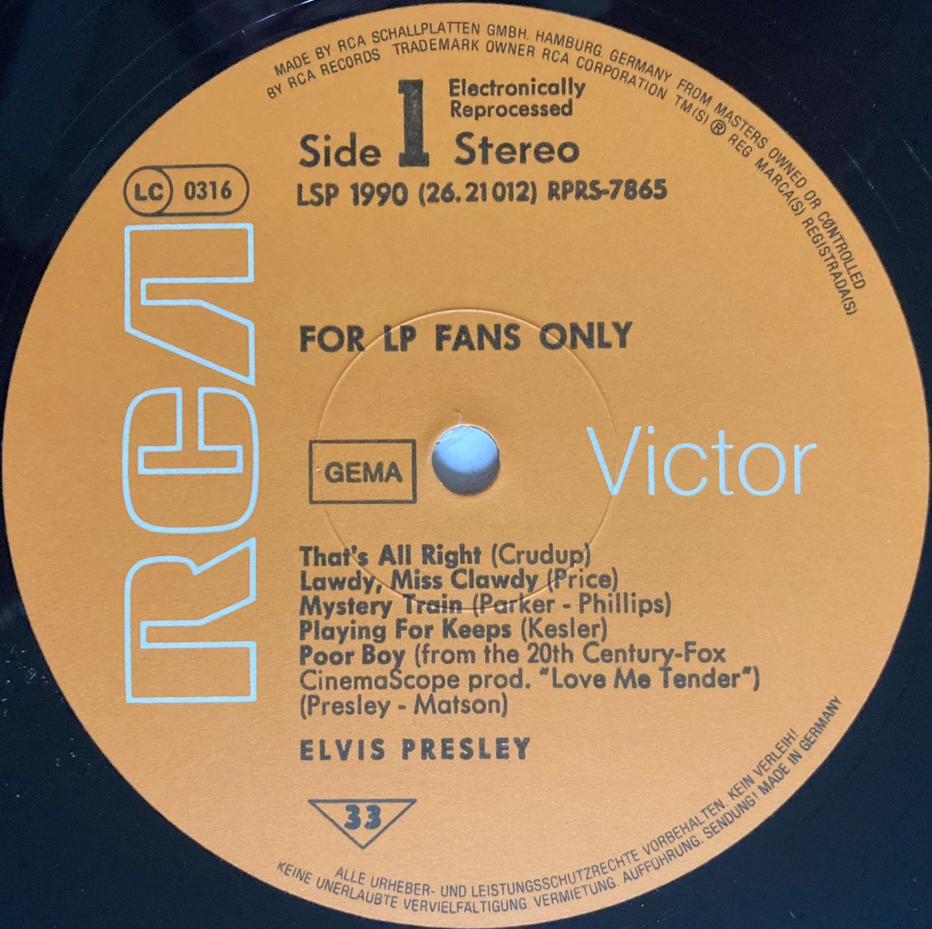 Dischi in vinile: ELVIS PRESLEY - FOR LP FANS ONLY – Usato da Bottens venduto da hotter-than-hell 2