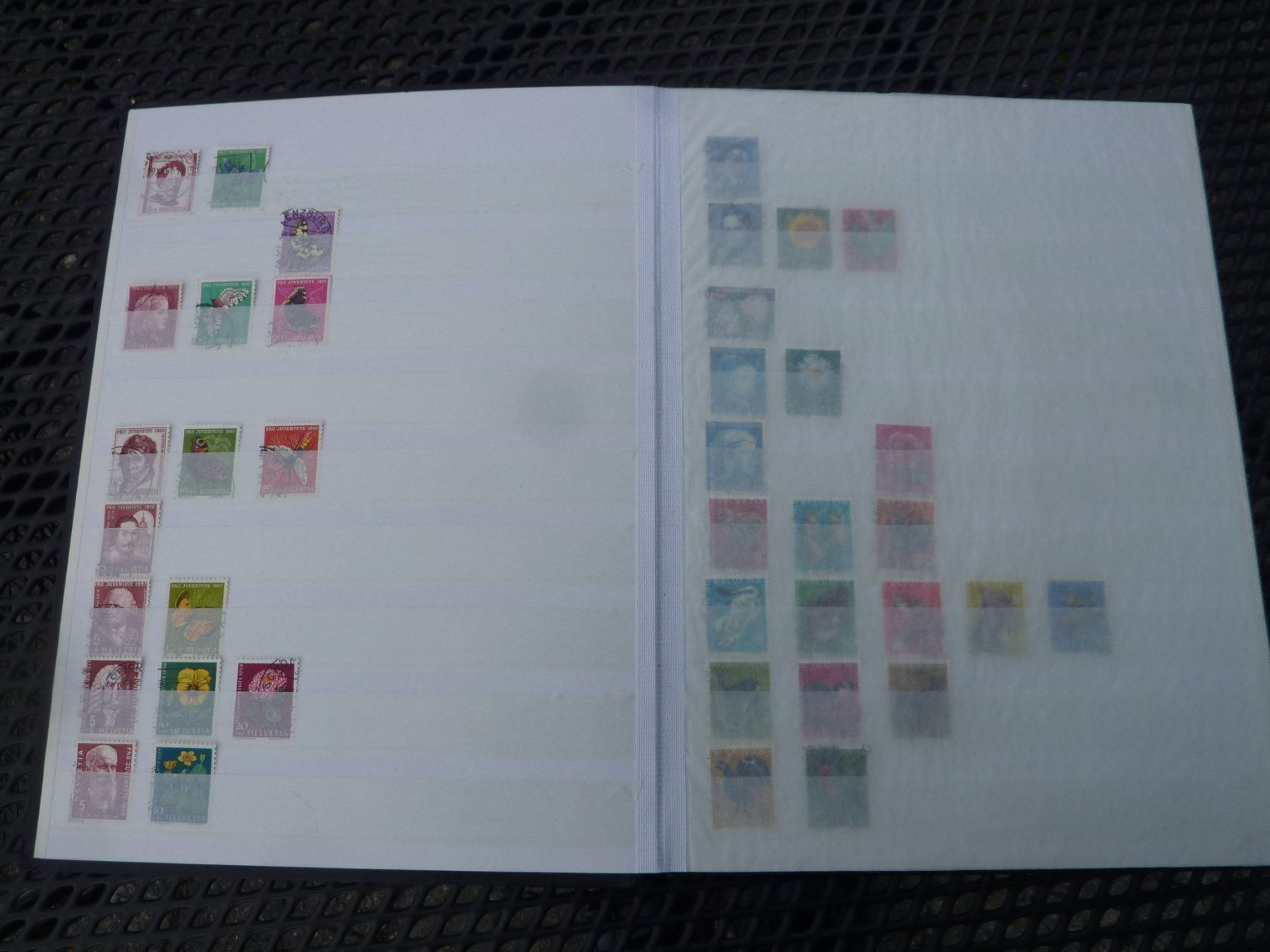 Alle Briefmarken: Briefmarkenalbum, Pro Juventute – Gebraucht aus Gelfingen von btrottmann 1