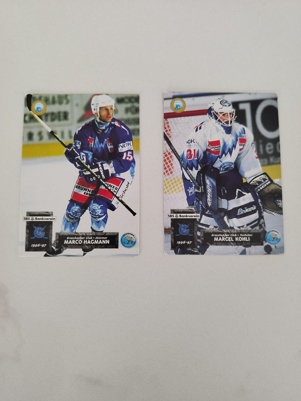 Carte collezionabili: Divers cartes HC Grasshopper 96-97 – Usato da Plagne venduto da gigi204