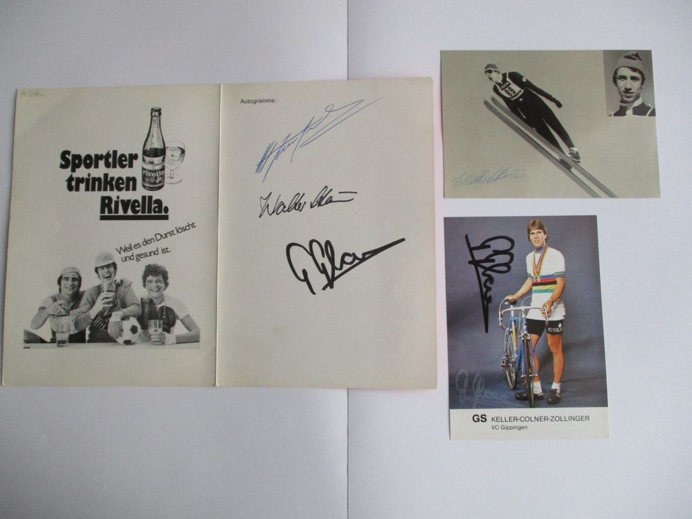 Carte Editions Rencontre 1977 – Ski Nordique Walter Steiner, Discipline Sports D'hiver