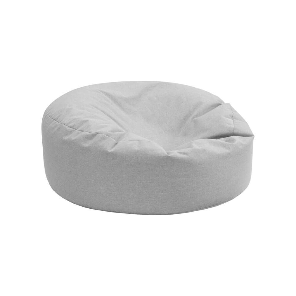 Poltrone: XXL Sitzsack mit Hocker MAGGY - Hellgrau – Nuovo e nell'imballaggio originale da Wallenwil venduto da toesstal-vertrieb 7