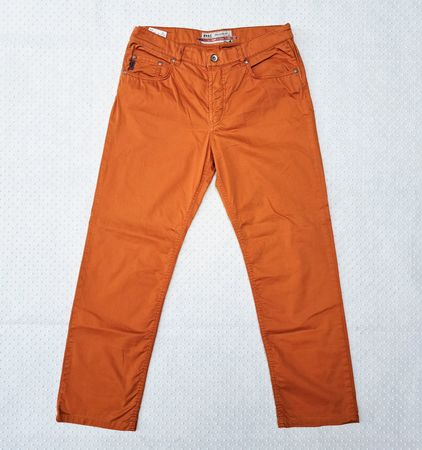 Brax Herren Hose, Top Zustand, Orange, Gr. 33/32