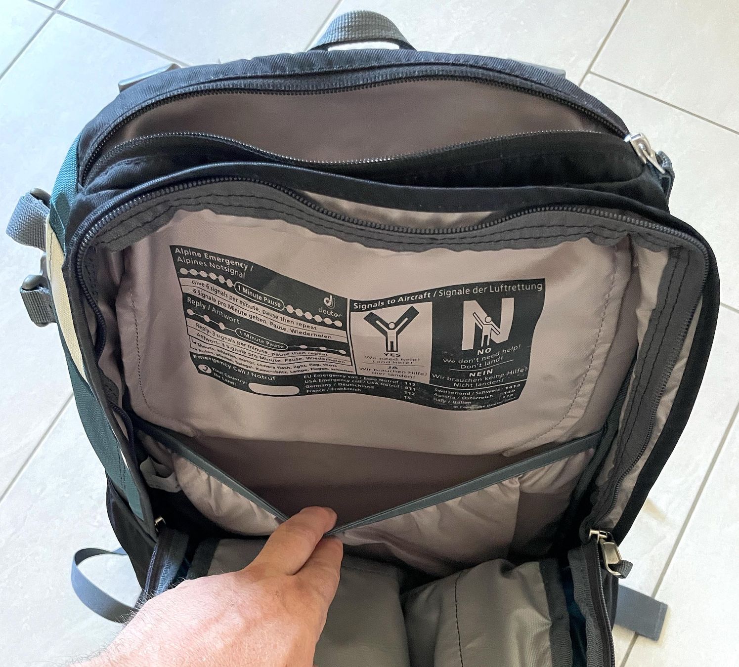 Deuter Zaini: Alter Deuter Freerider 26 Rucksack – Usato da Uster venduto da Hotzli 6