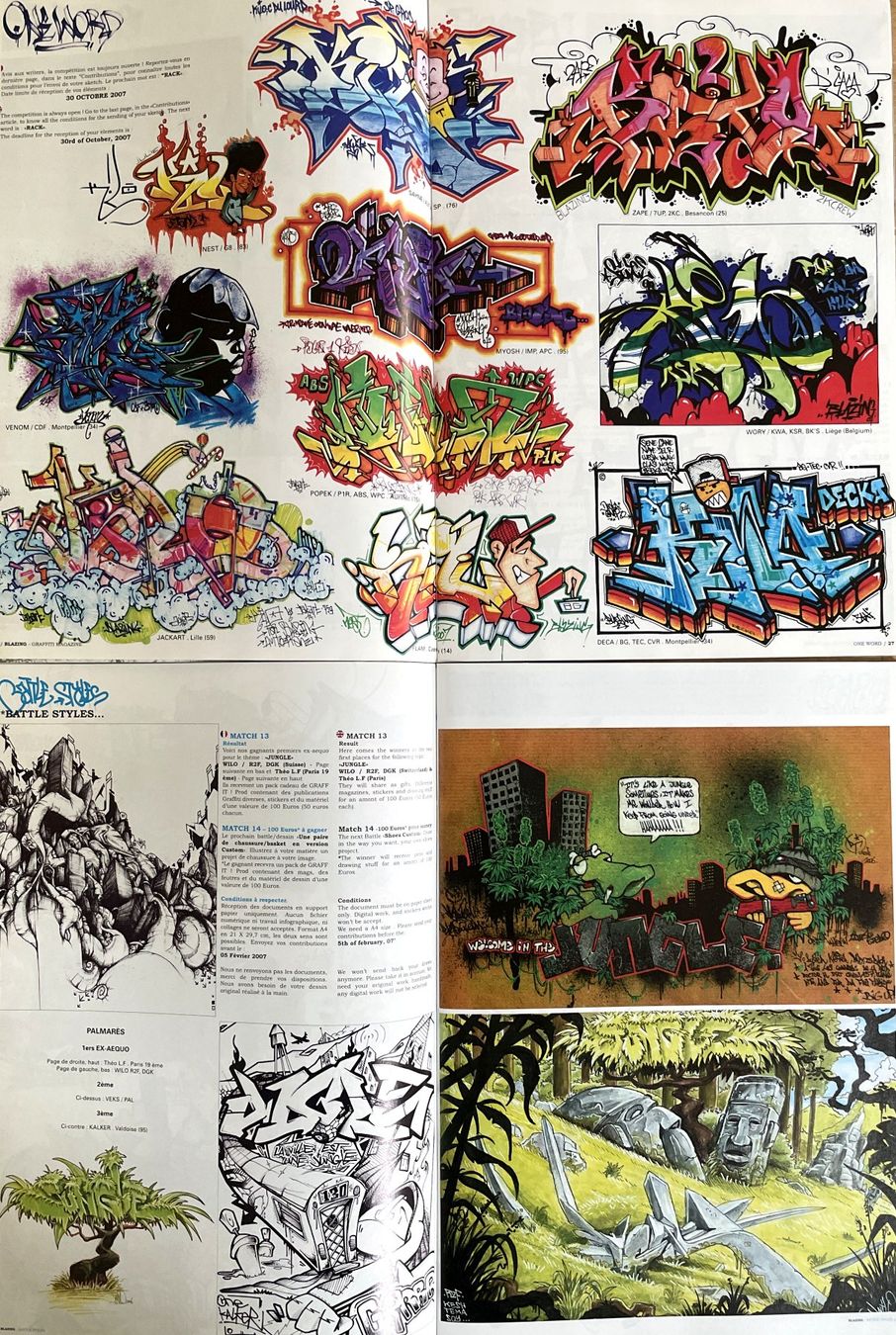 Riviste & Magazine: 4 Graffiti Magazine - En parfait état – Usato da Savagnier venduto da Ne2065 2