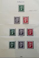 B8) 1939 Landi Rollenmarken ohne Nr. Postfrisch Kt 60