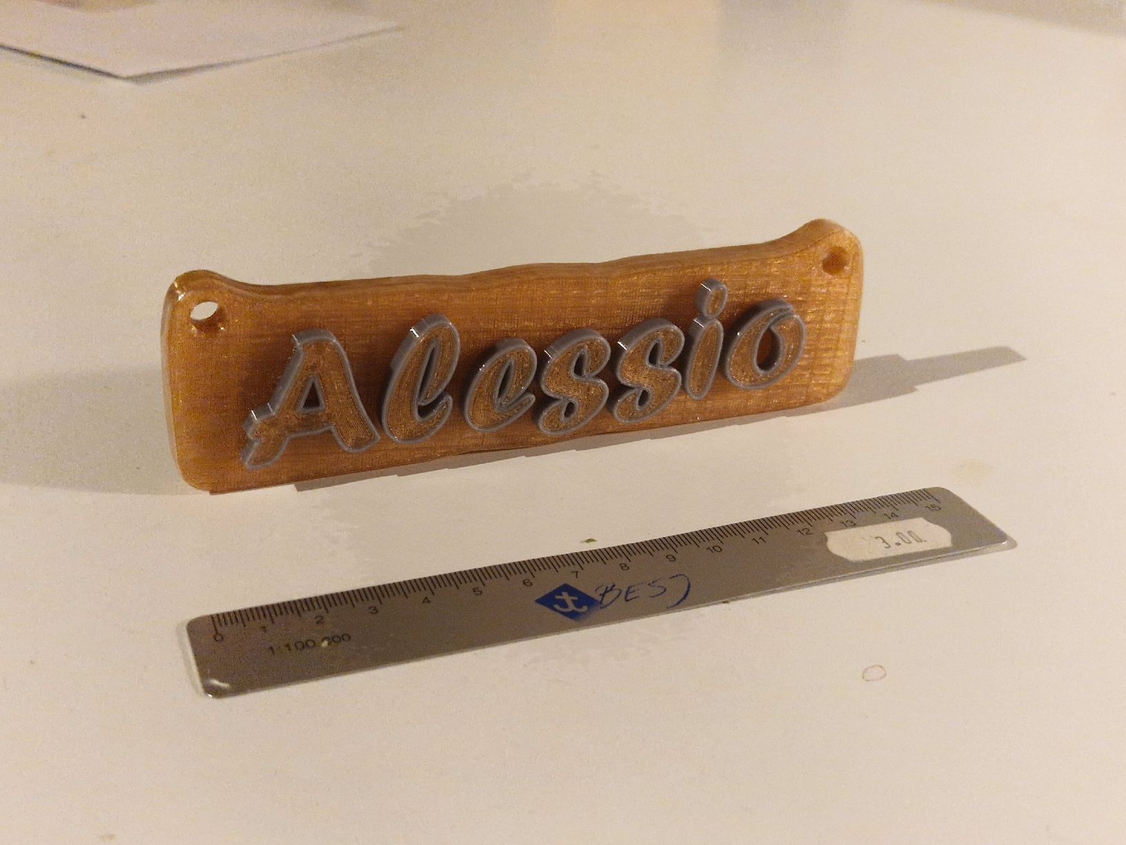 Alle Dekorationen: Namensschild Deko. Alessio – Neu (gemäss Beschreibung) aus Attiswil von DerOtter20