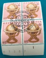 4 er Block Nr.698 mit Vollstempel Bern