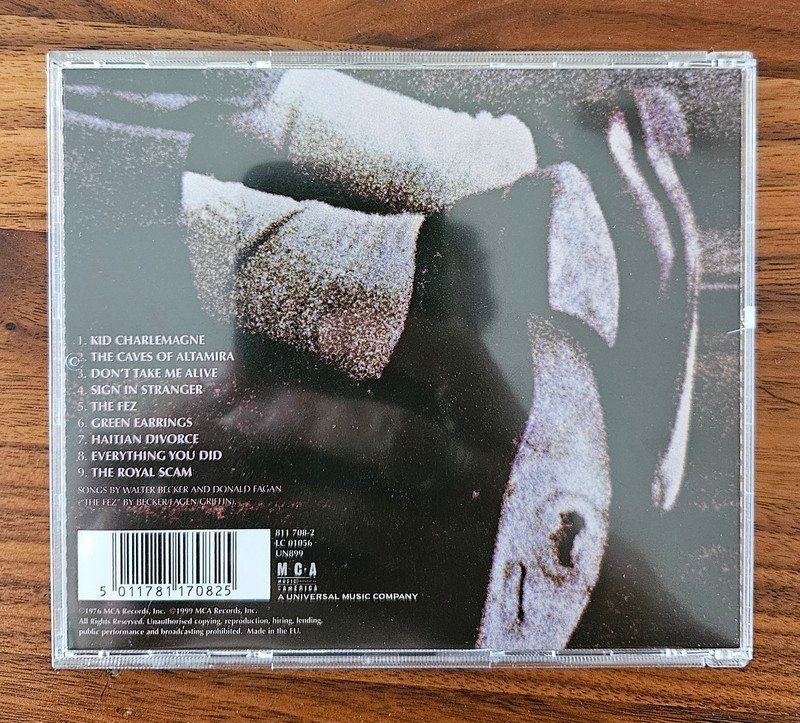 CD: CD Funk: Steely Dan: "The Royal Scam" (1976) – Usato da Zürich venduto da phillyboy2007 1