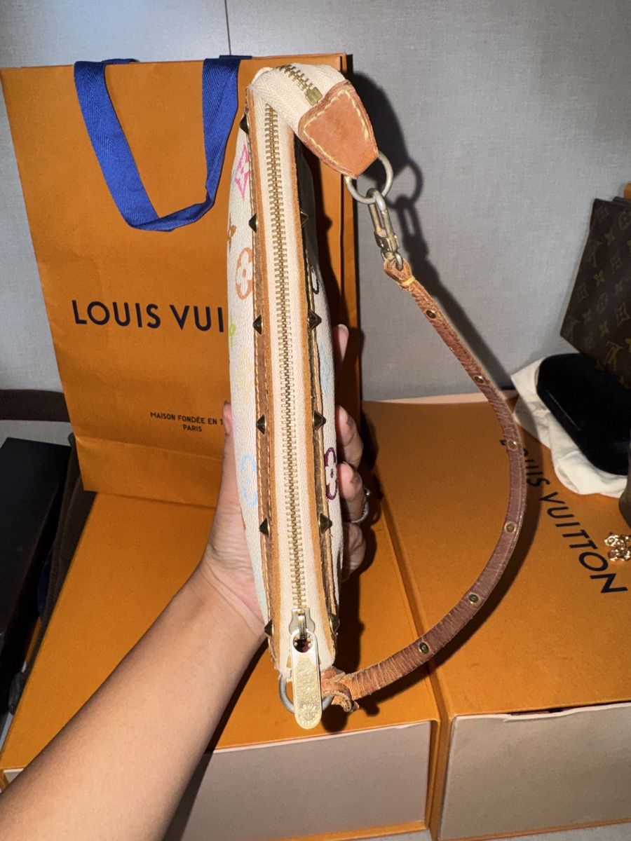 Louis Vuitton Borse da donna: Louis Vuitton Pochette multicolor 2004 – Usato da Widnau venduto da Pukpan_99 3