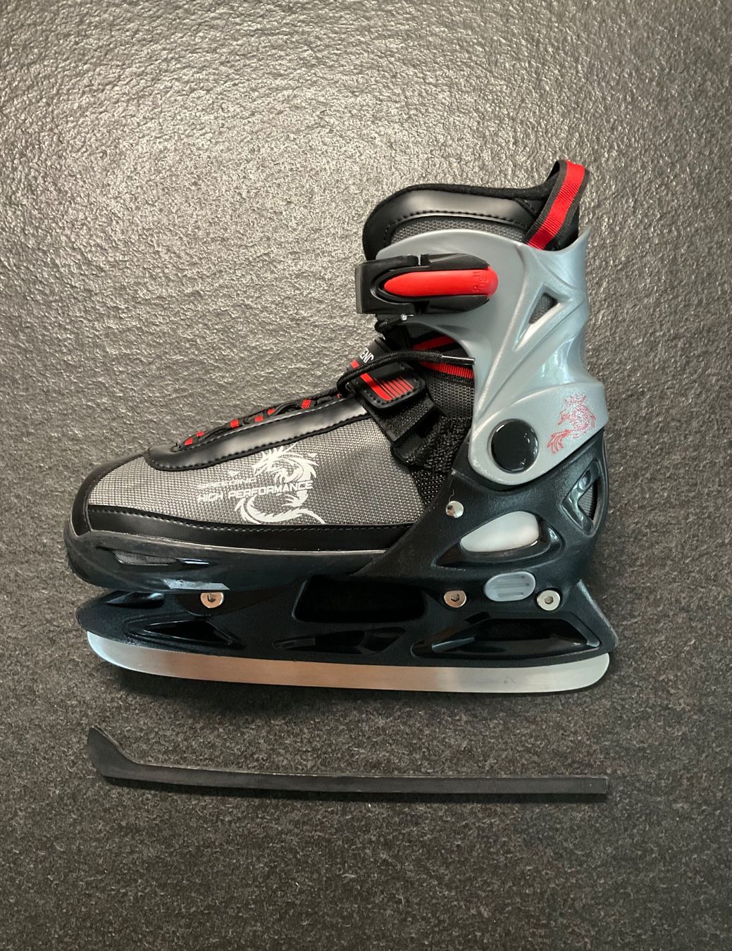 Pattini da ghiaccio: EXTEND Dragon Junior Schlittschuhe – Usato da Visp venduto da I.G.-1909- 4