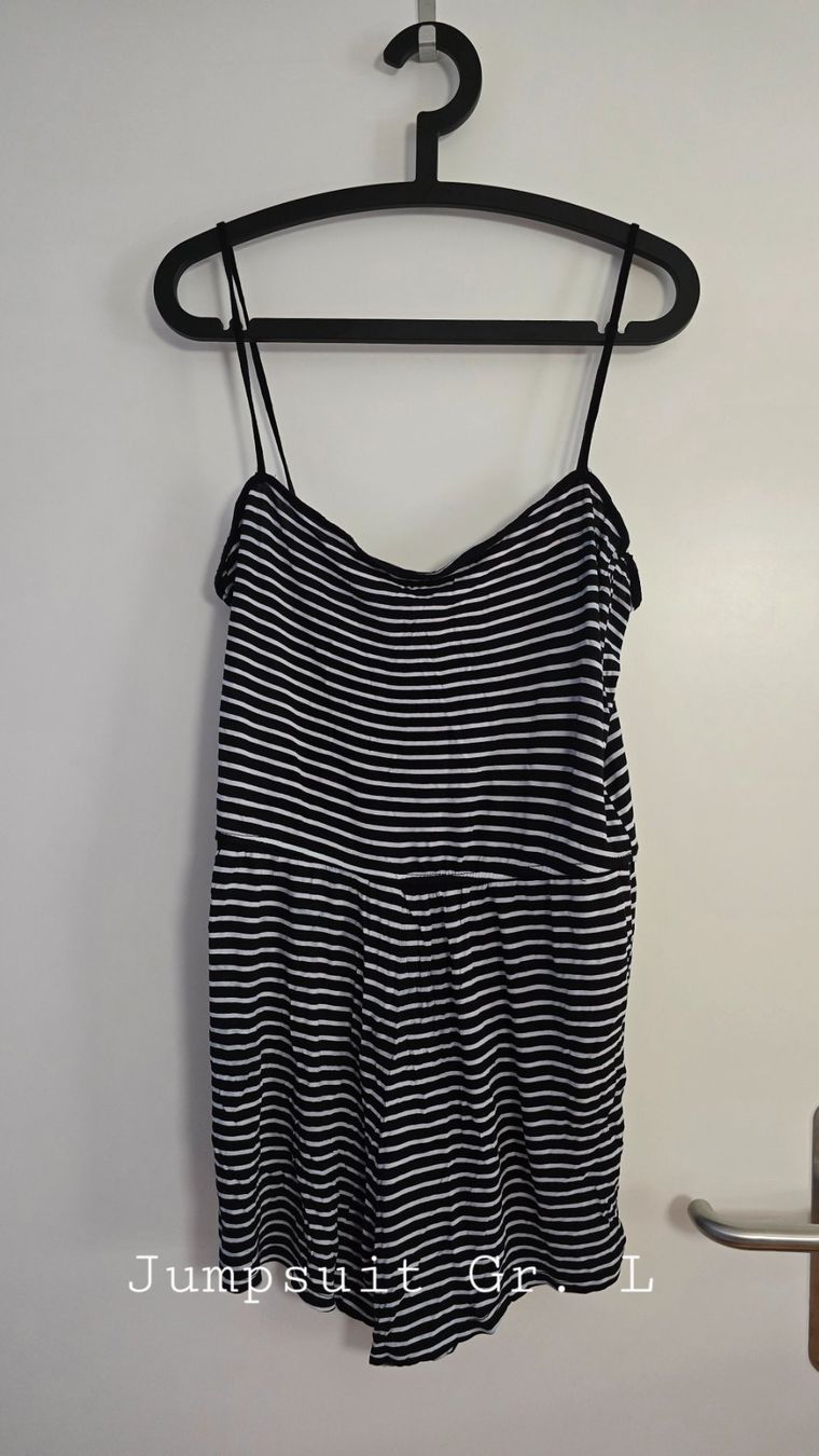 Jumpsuits: Gestreifter Jumpsuit Gr. L – Gebraucht aus Sumiswald von van_tfv5