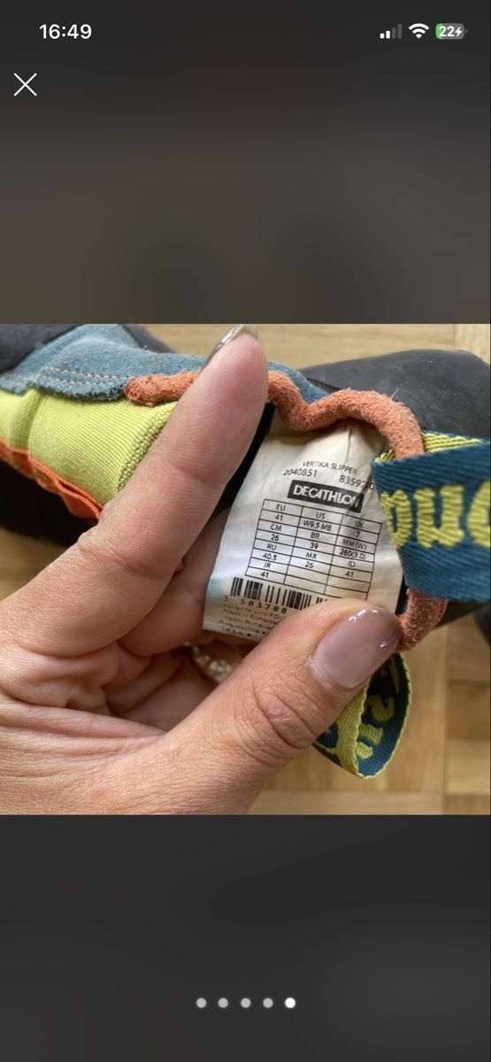 Herrenschuhe: simond vertika boulderint schuhe – Gebraucht aus Zürich von nim_ypw6 4