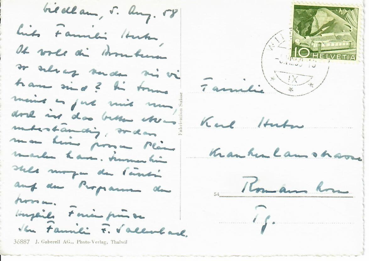 Cartes postales: Wildhaus – D'occasion à Hochdorf par Ziegel-16 1