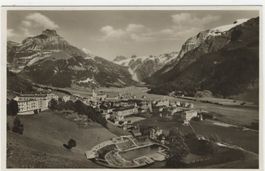AK Engelberg Schwimmbad 19.07.1934