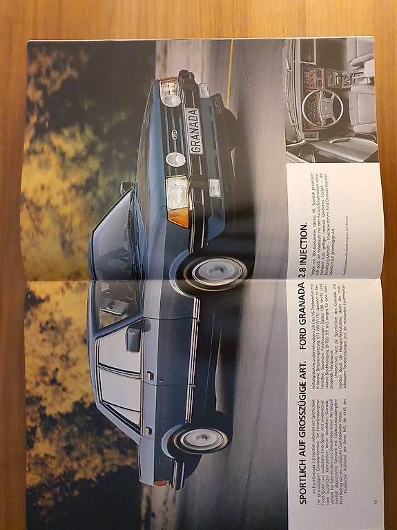 Documenti: Ford Granada Prospekt – Usato da Hünenberg venduto da Rzirkon 2