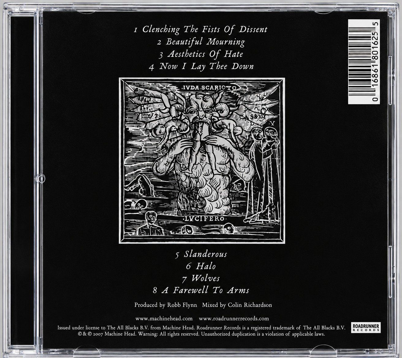 CD: CD Machine Head "The Blackening", Nr. 313 – Nuovo e nell'imballaggio originale da Kottwil venduto da Crazyrolf 1