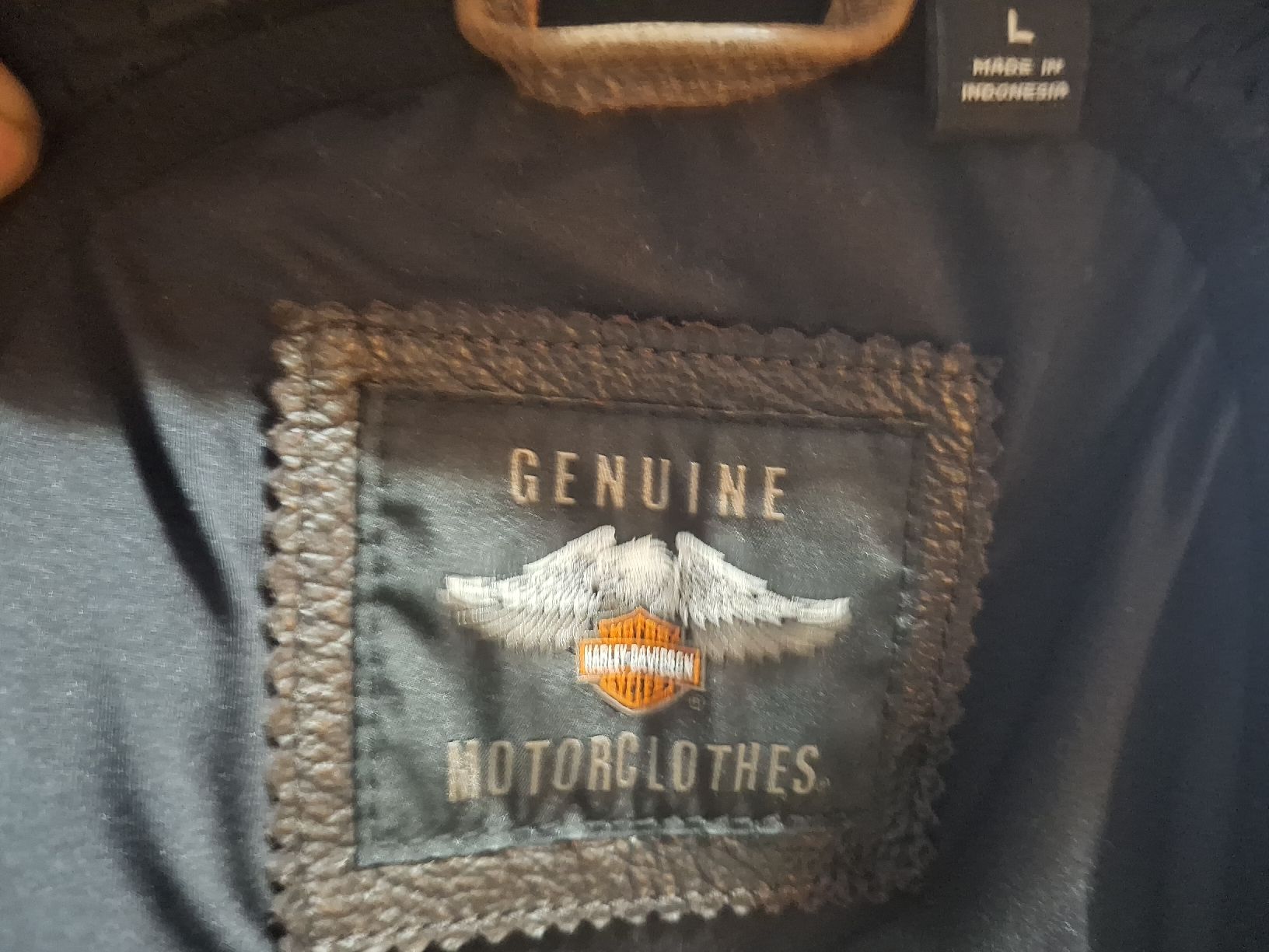 Harley-Davidson Jacken: Giacca pelle Harley Davidson Genuine – Gebraucht aus Agno von Olialby 3