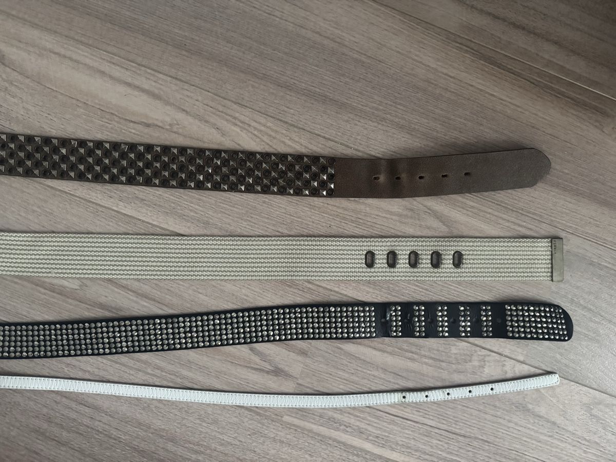 Cinture: 4 Stk. Damen Gürtel Set Gr: 85 – Usato da Bonstetten venduto da MJ45 1