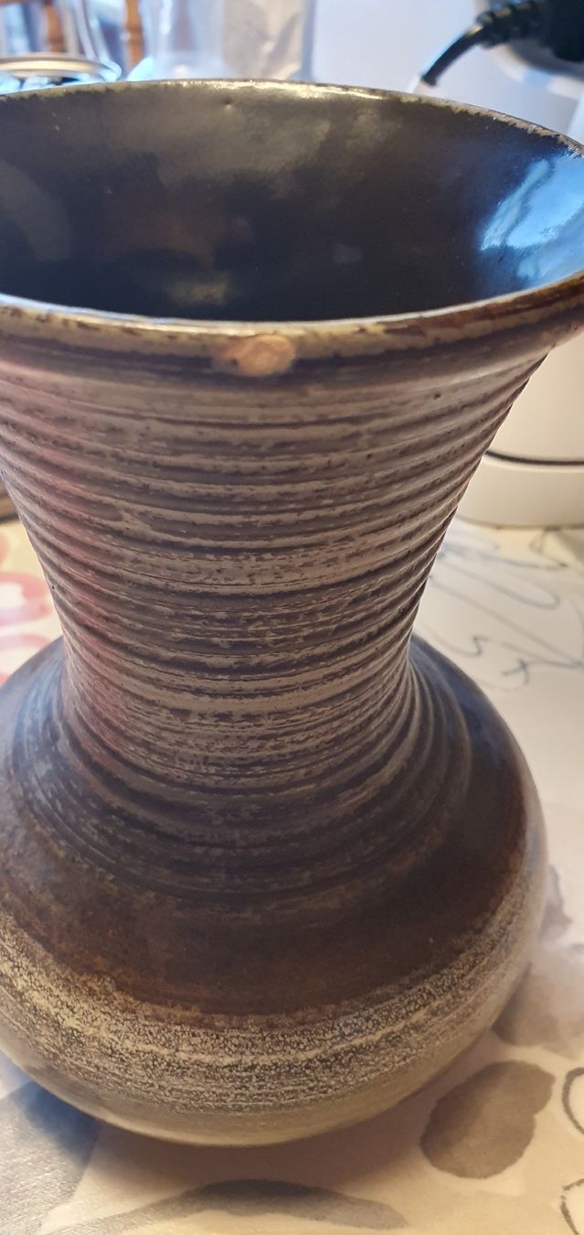 Vasen & Gefässe: Vase en céramique marron  – Gebraucht aus Aven von stphane1577 1