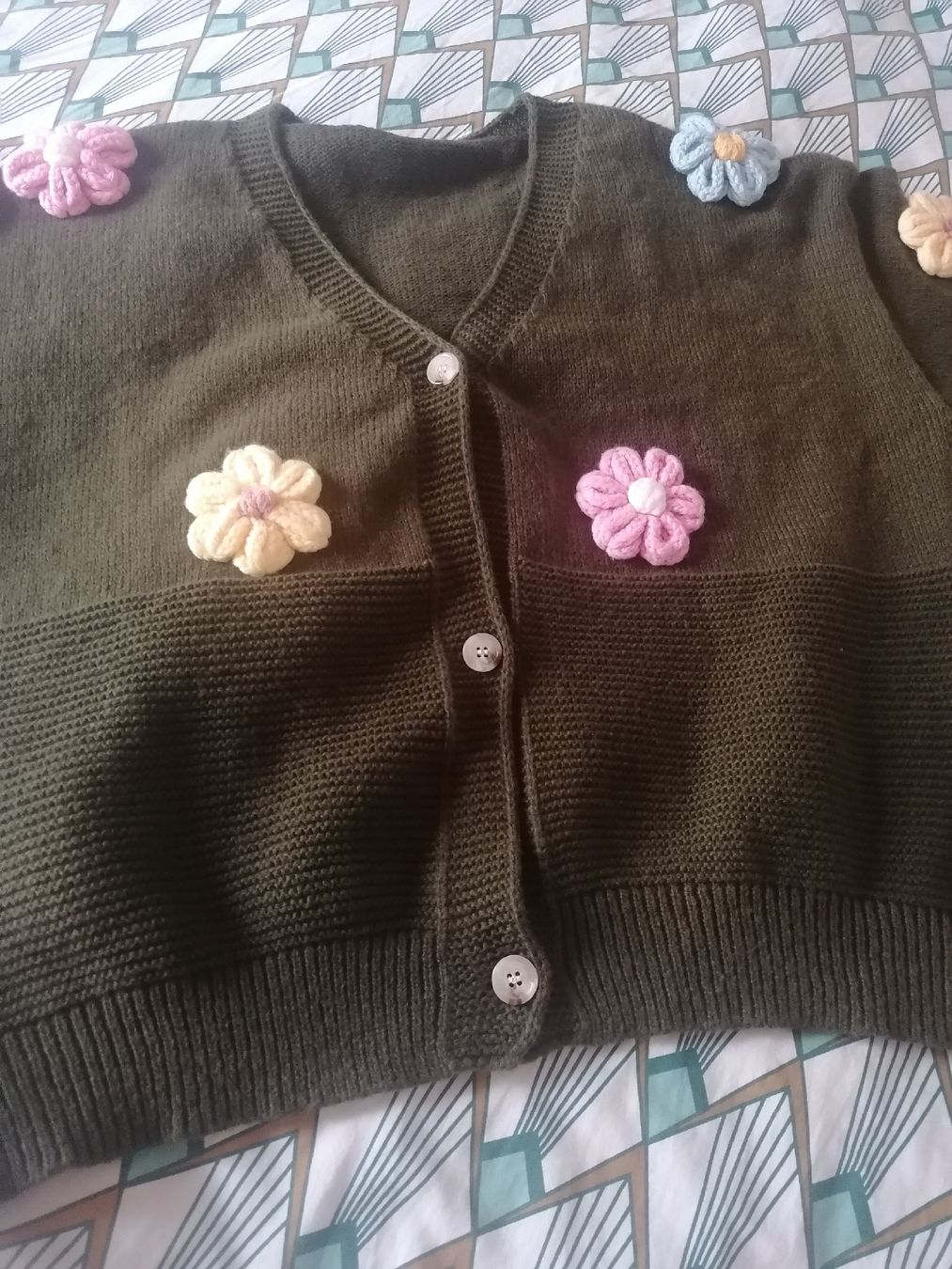Gilet & Giacche senza maniche: Gilet en maille, jaquette, haut – Nuovo (secondo la descrizione) da Montcherand venduto da petiteoune75 1