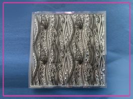 Wellen / Struktur 14x14cm - Silikonstempel