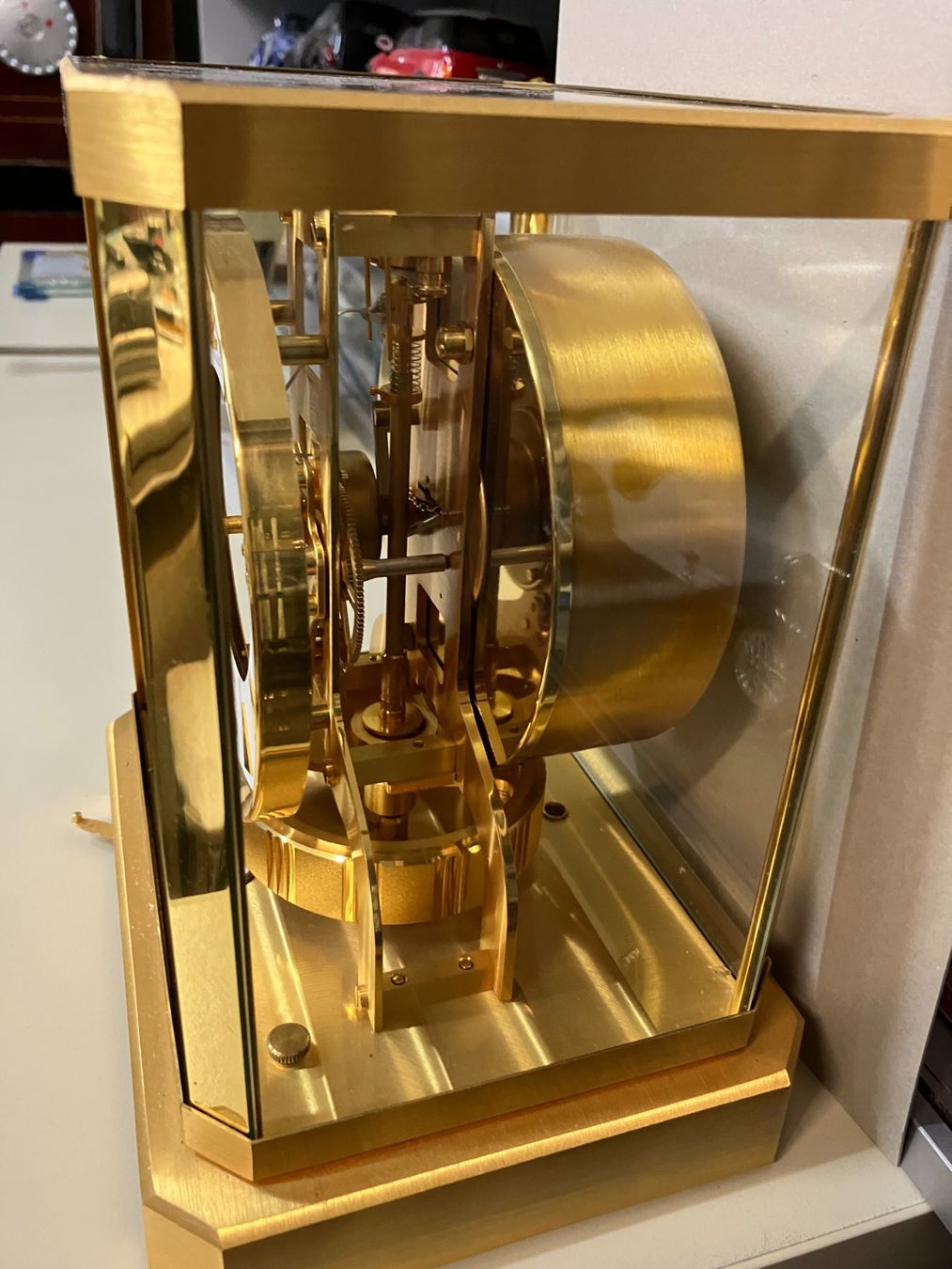 Jaeger-Lecoultre Stand- & Wanduhren: Jaeger le Coultre Tischuhr ATMOS – Gebraucht aus Aadorf von heiluz15 1